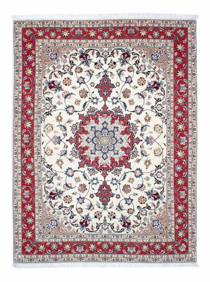 Tapis persan - Tabriz - Royal - 203 x 154 cm - beige