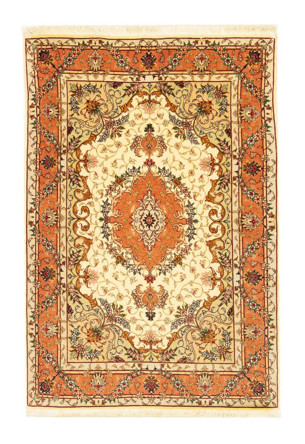Tapis persan - Tabriz - Royal - 150 x 101 cm - beige