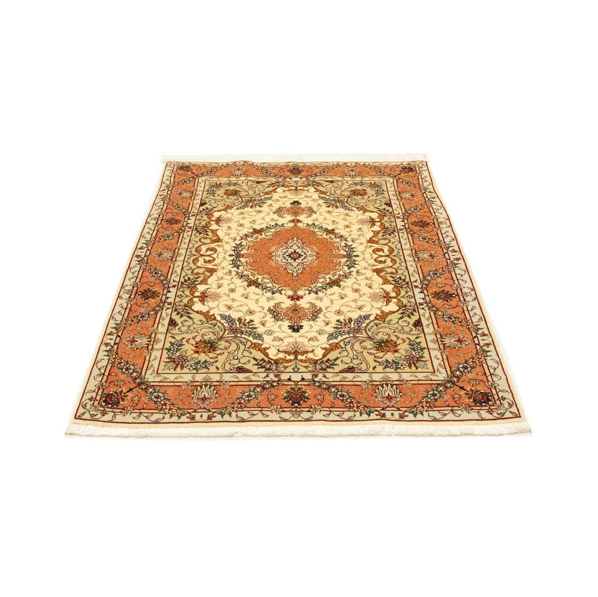 Tapis persan - Tabriz - Royal - 150 x 101 cm - beige