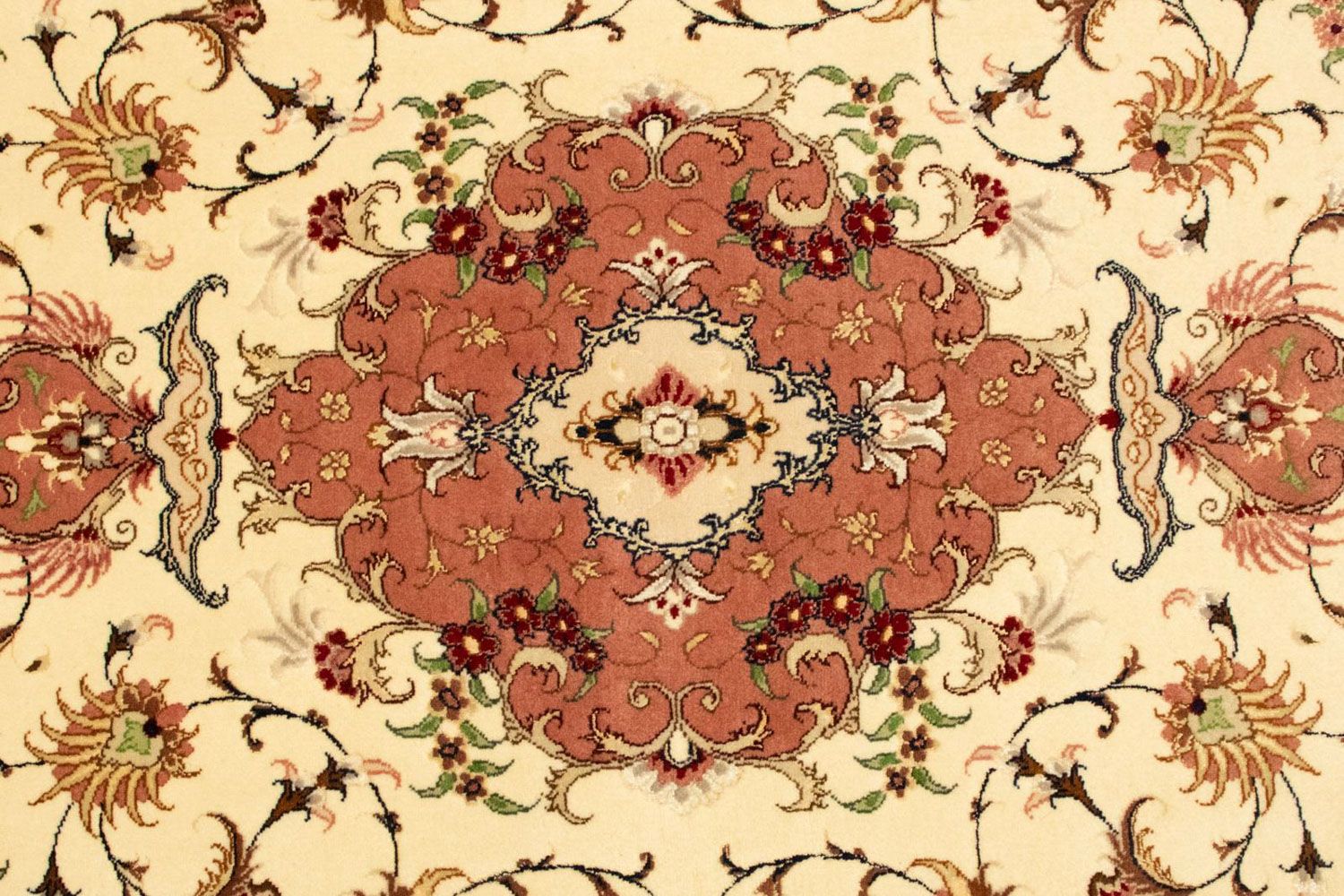 Tapis persan - Tabriz - Royal - 154 x 102 cm - beige