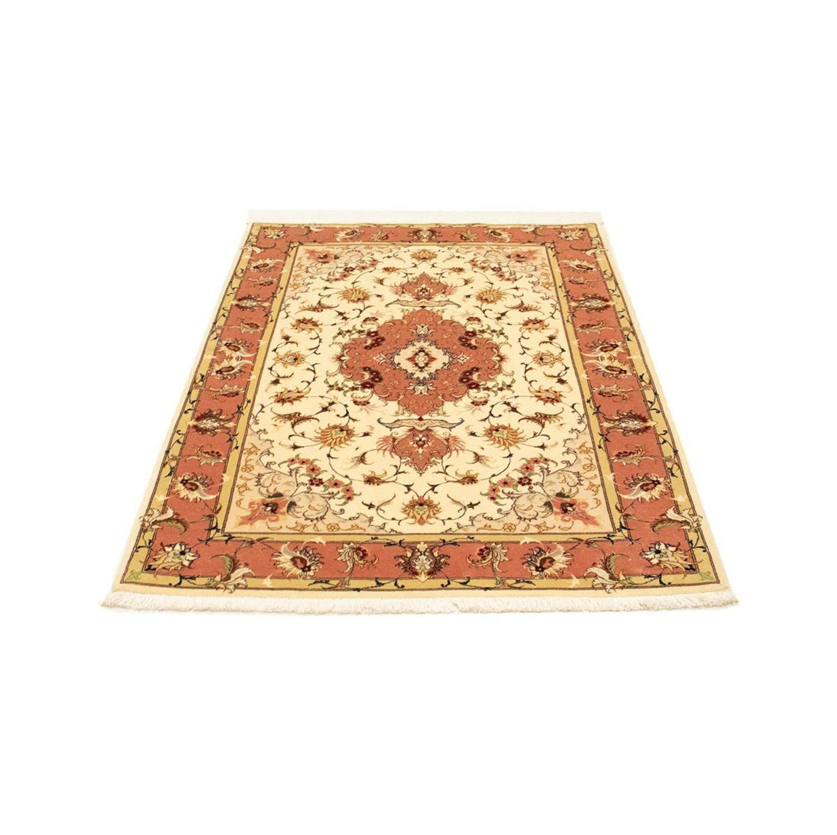 Tapis persan - Tabriz - Royal - 154 x 102 cm - beige