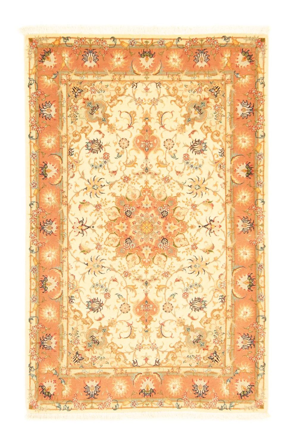 Tapis persan - Tabriz - Royal - 158 x 101 cm - beige