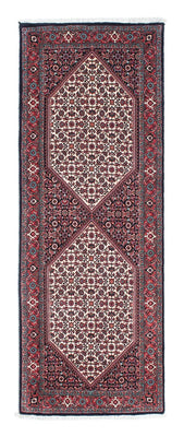 Tapis de couloir Tapis persan - Bidjar - 203 x 72 cm - rouge