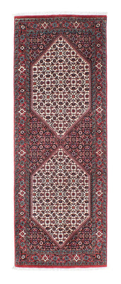 Tapis de couloir Tapis persan - Bidjar - 202 x 76 cm - beige