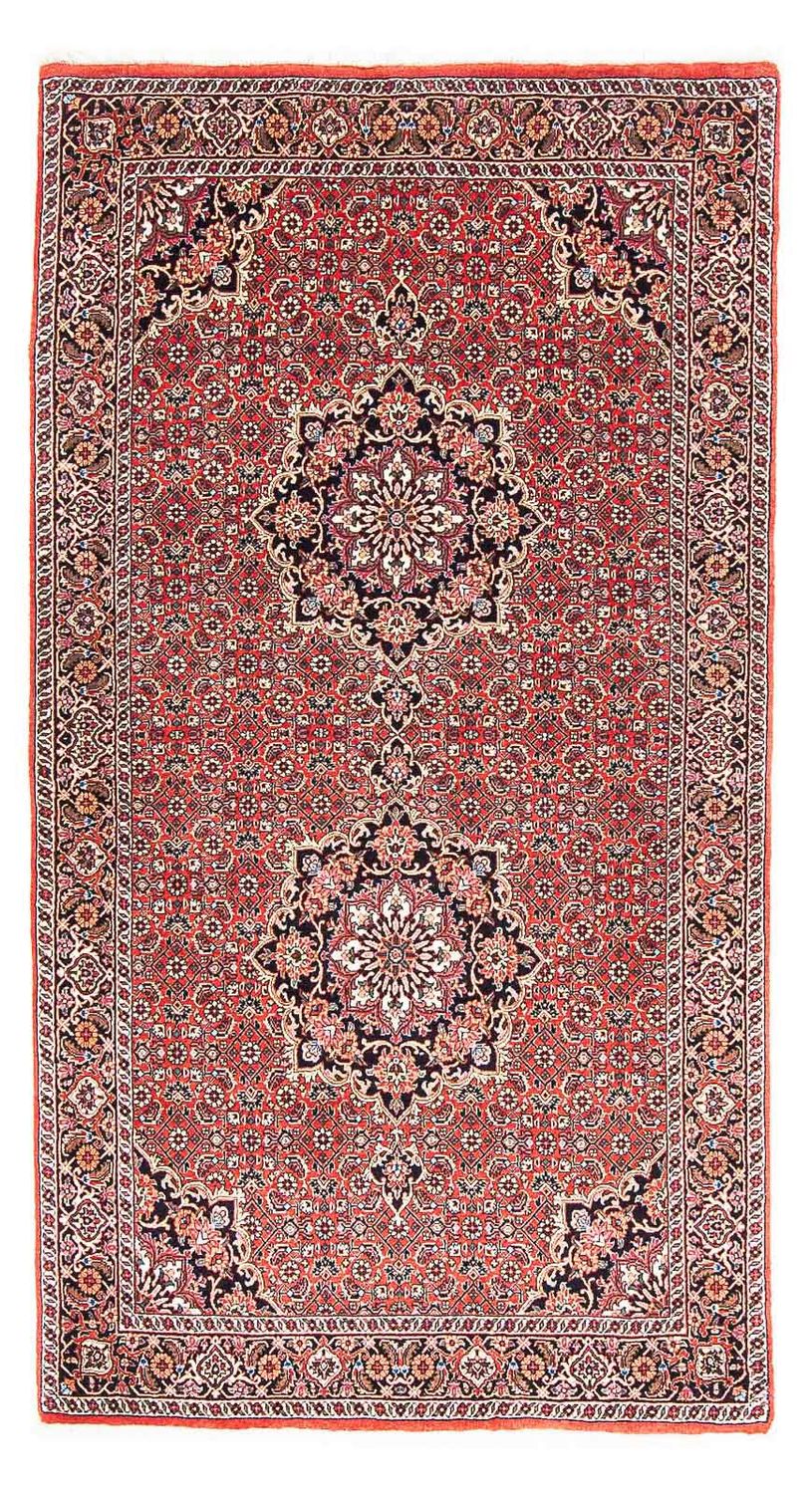 Tapis de couloir Tapis persan - Bidjar - 184 x 100 cm - rouge