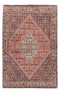 Tapis persan - Bidjar - 164 x 109 cm - rouge clair