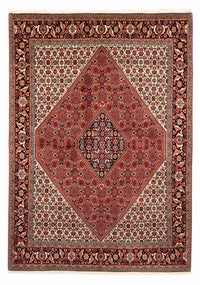 Tapis persan - Bidjar - 247 x 169 cm - rouge foncé
