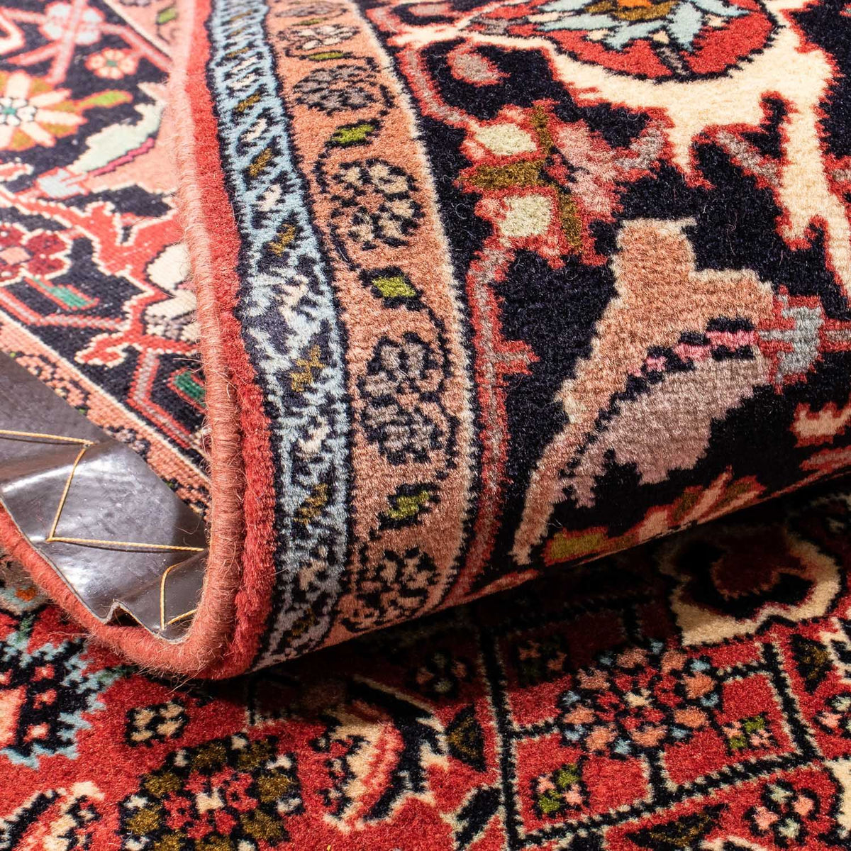 Tapis persan - Bidjar - 247 x 169 cm - rouge foncé