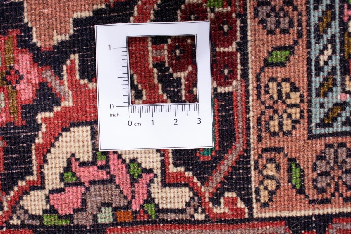 Tapis persan - Bidjar - 247 x 169 cm - rouge foncé