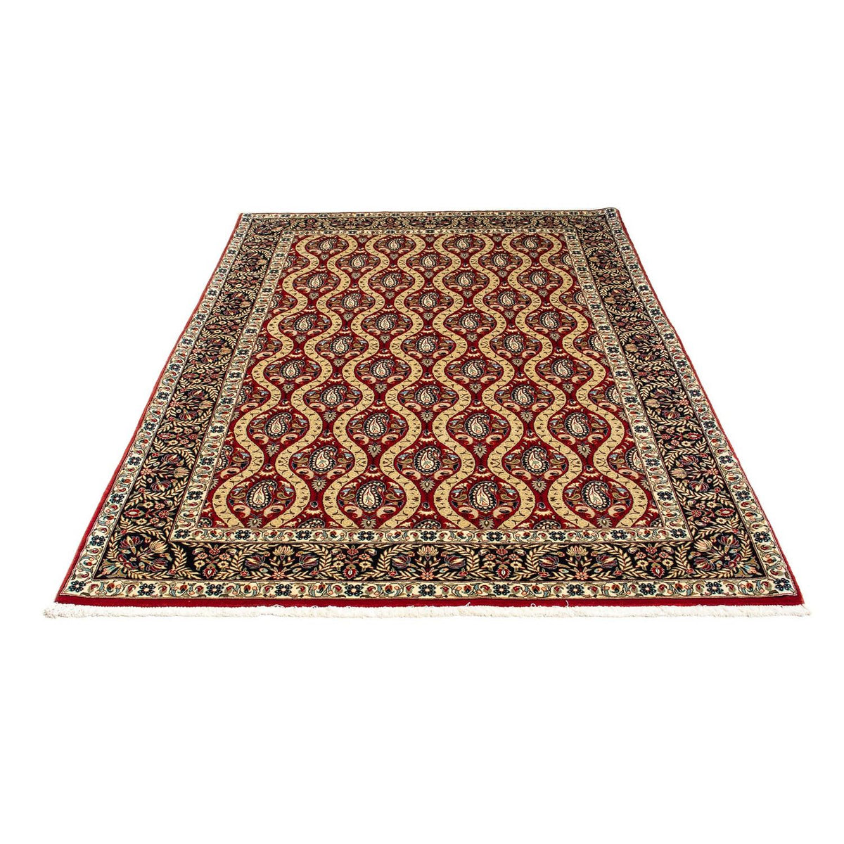 Tapis persan - Ghom - 207 x 140 cm - multicolore