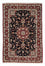 Tapis persan - Ghom - 201 x 138 cm - bleu foncé