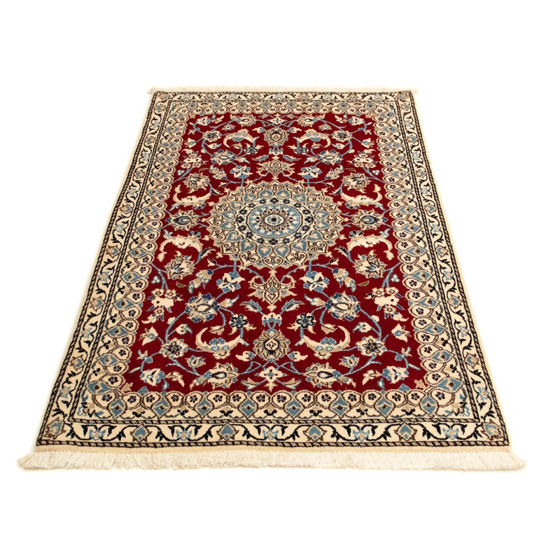 Tapis persan - Nain - Royal - 137 x 86 cm - rouge