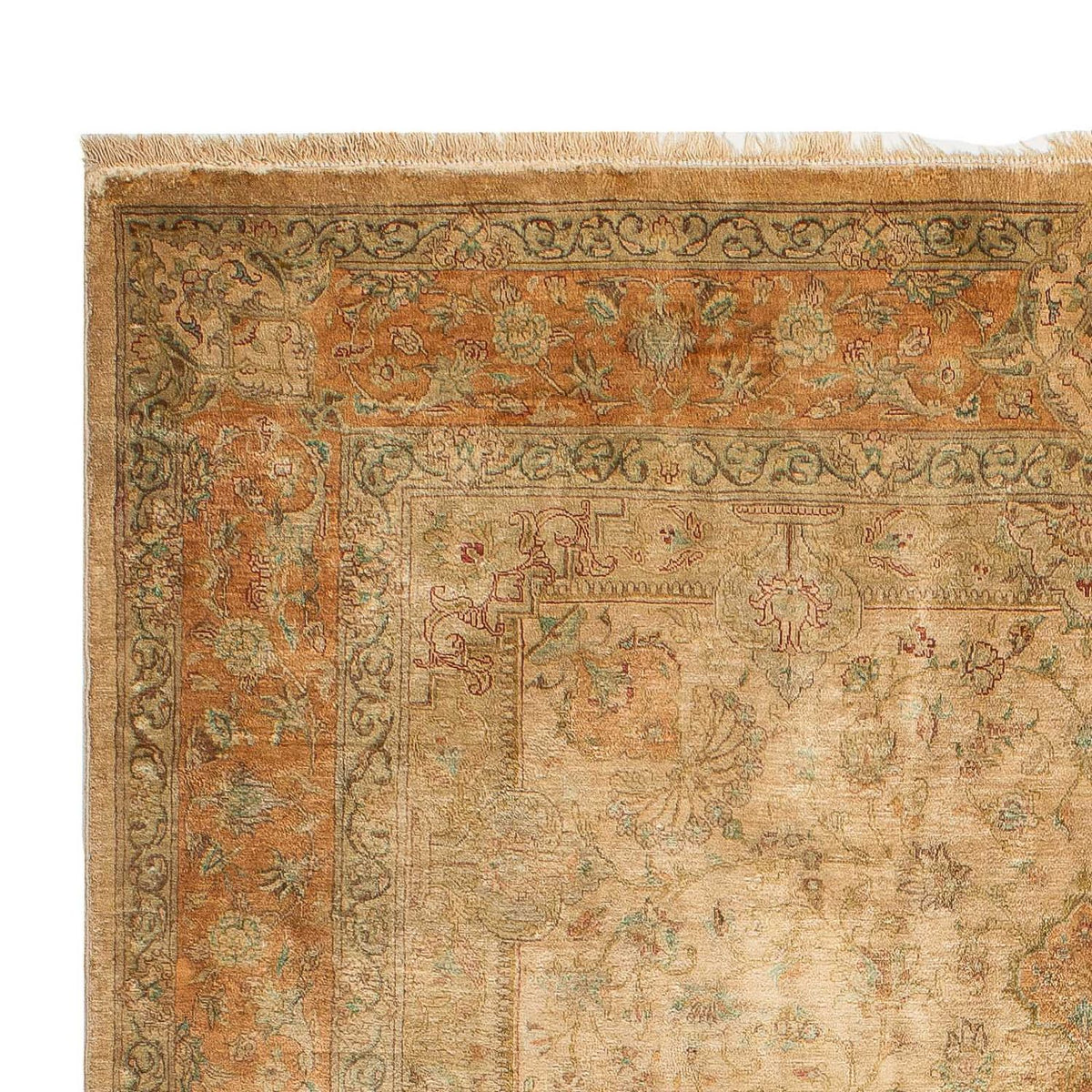 Tapis persan - Ghom - 194 x 138 cm - multicolore