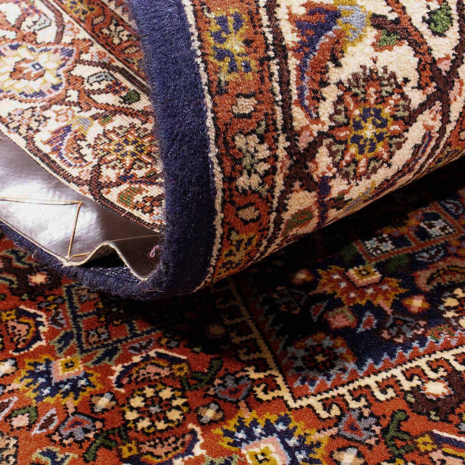 Tapis persan - Bidjar - 172 x 105 cm - bleu