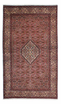 Tapis persan - Bidjar - 240 x 140 cm - rouge clair