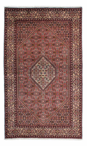 Tapis persan - Bidjar - 240 x 140 cm - rouge clair