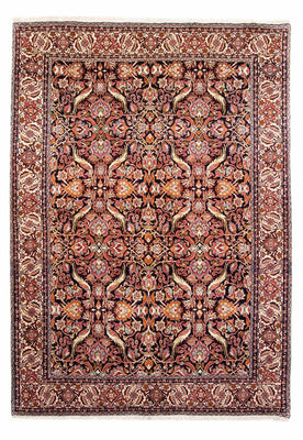 Tapis persan - Bidjar - 239 x 171 cm - bleu foncé