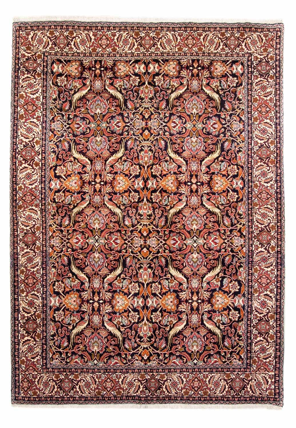 Tapis persan - Bidjar - 239 x 171 cm - bleu foncé