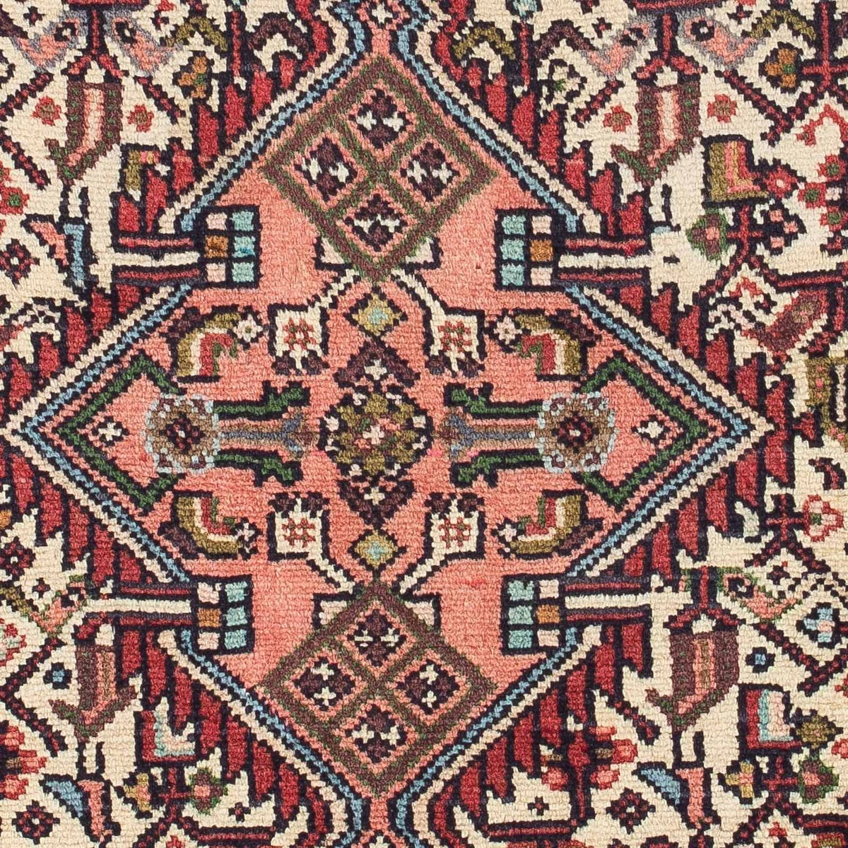 Tapis persan - Nomadic - 125 x 78 cm - beige