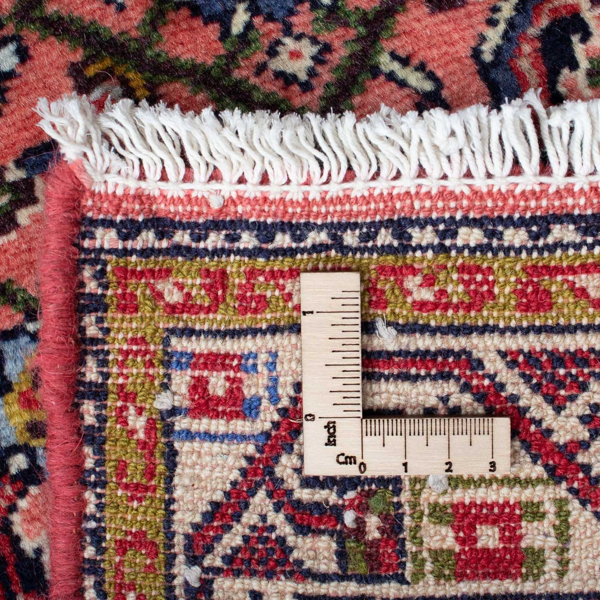 Tapis persan - Nomadic - 134 x 74 cm - rouge clair