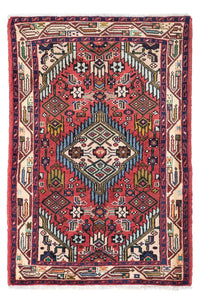 Tapis persan - Nomadic - 125 x 79 cm - rouge