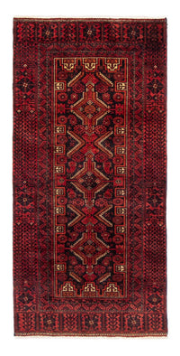 Tapis de couloir Tapis Belutsch - 195 x 89 cm - rouge foncé