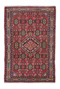 Tapis persan - Nomadic - 128 x 81 cm - rouge