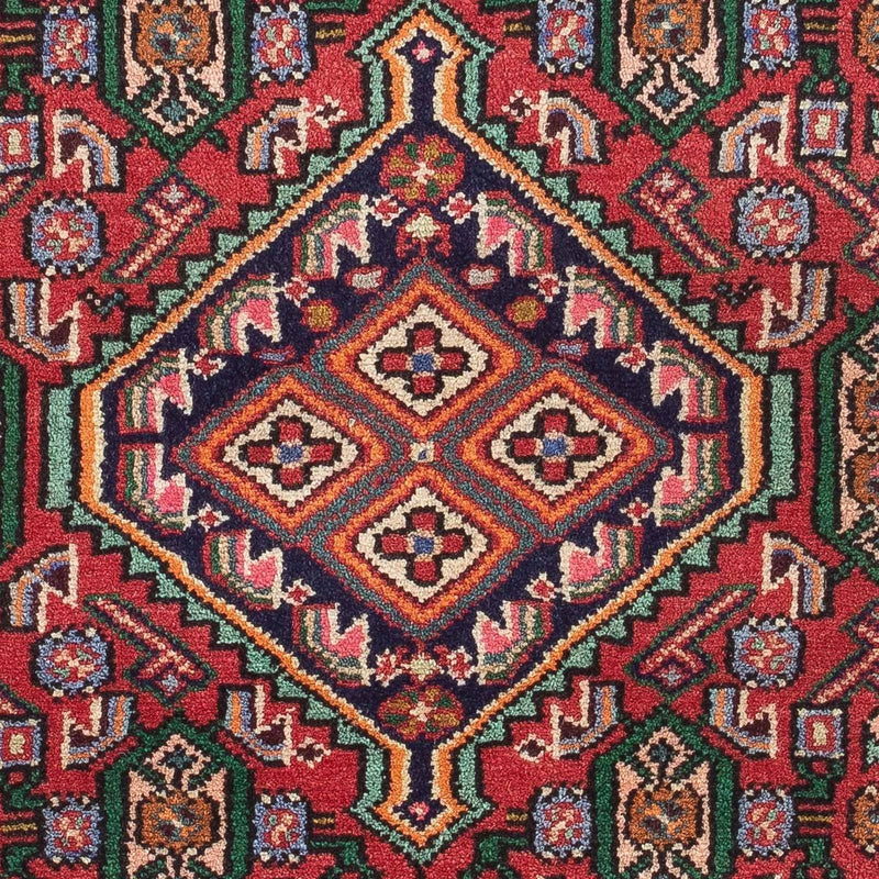 Tapis persan - Nomadic - 128 x 81 cm - rouge