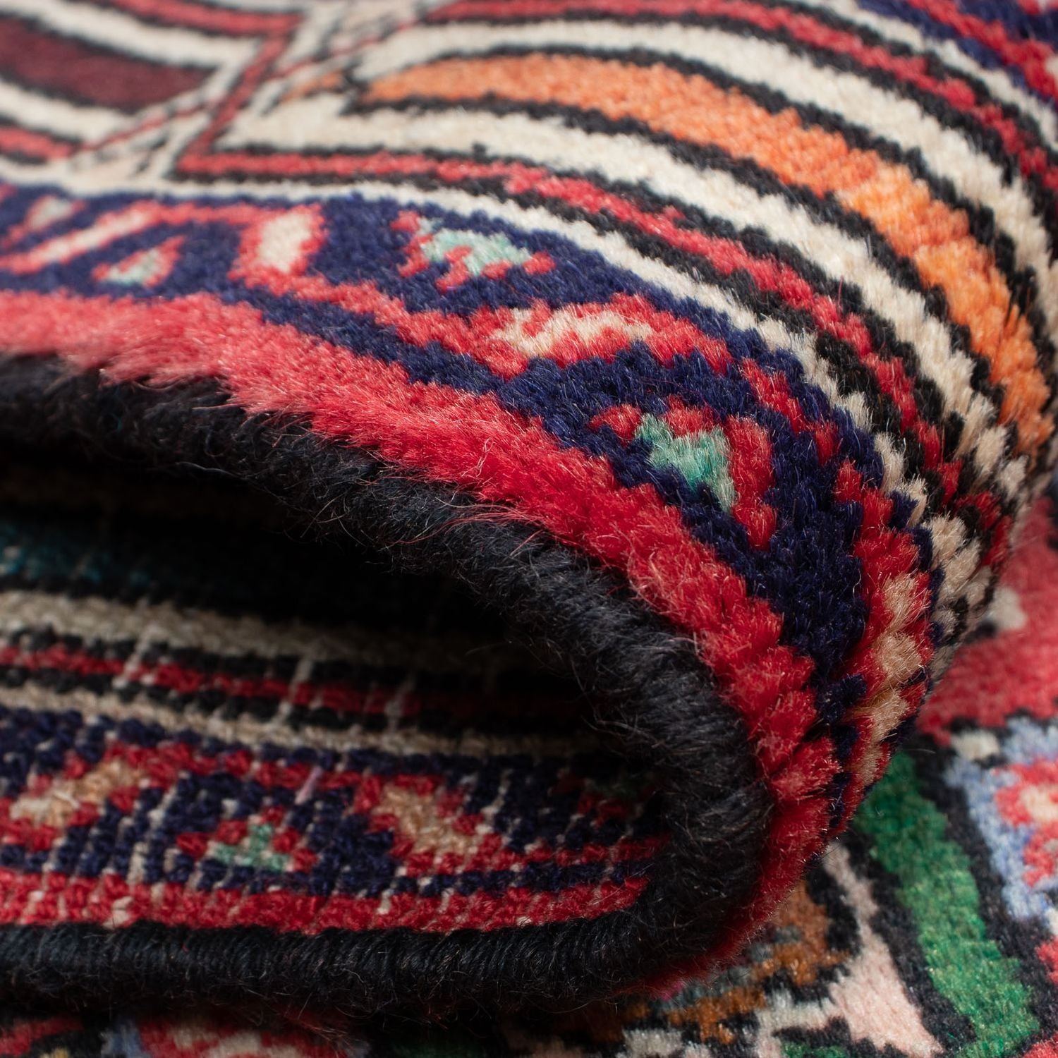 Tapis persan - Nomadic - 128 x 81 cm - rouge