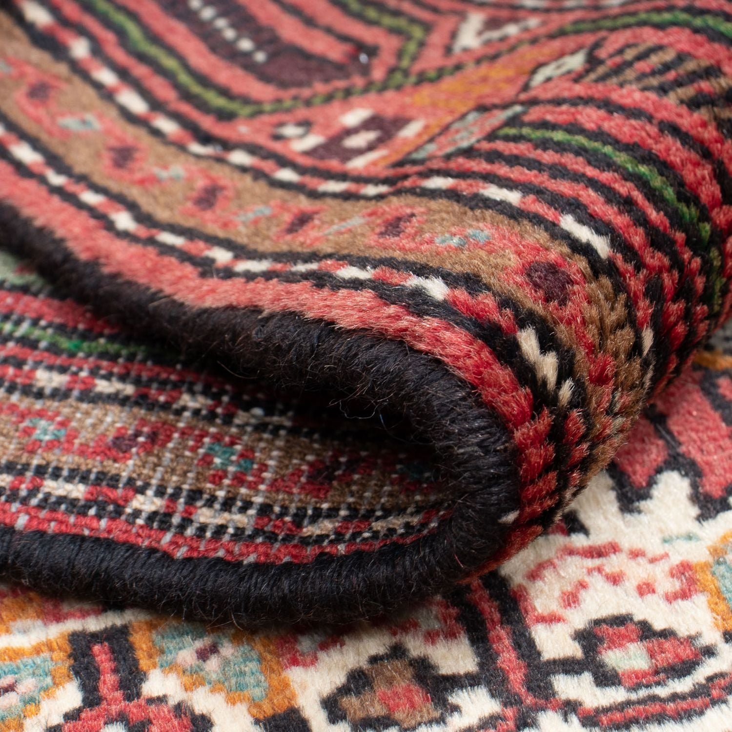 Tapis persan - Nomadic - 120 x 79 cm - beige