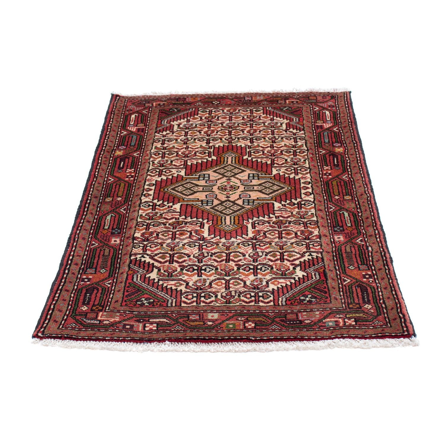 Tapis persan - Nomadic - 120 x 79 cm - beige