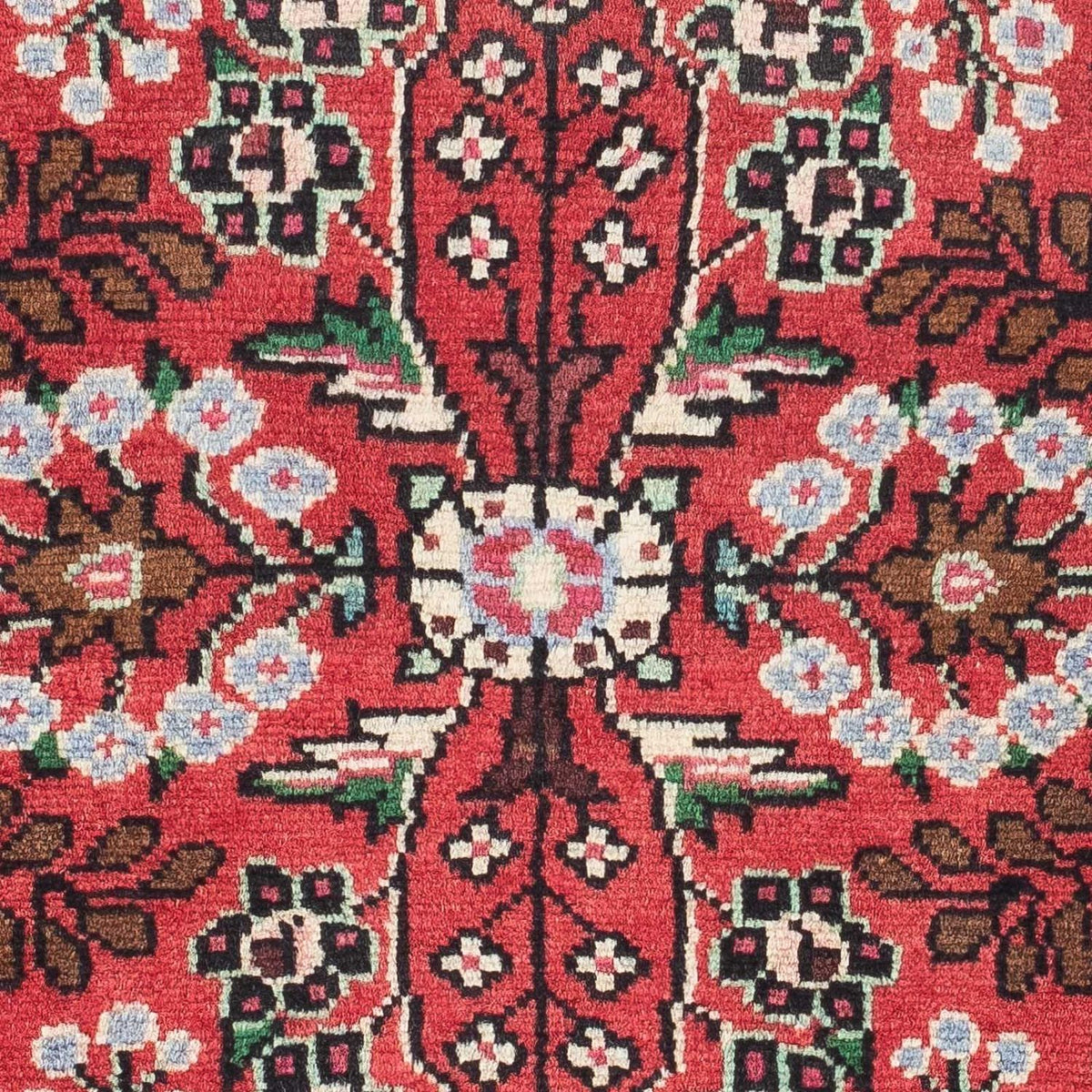 Tapis persan - Nomadic - 122 x 79 cm - rouge