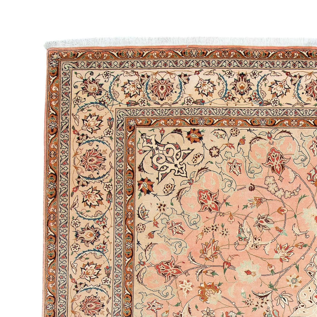 Tapis persan - Tabriz - Royal - 300 x 203 cm - rose