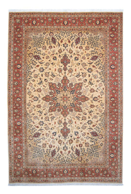 Tapis persan - Tabriz - Royal - 305 x 198 cm - marron clair