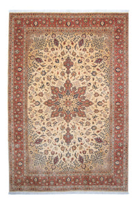Tapis persan - Tabriz - Royal - 305 x 198 cm - marron clair
