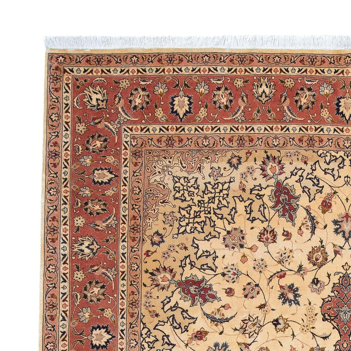 Tapis persan - Tabriz - Royal - 305 x 198 cm - marron clair