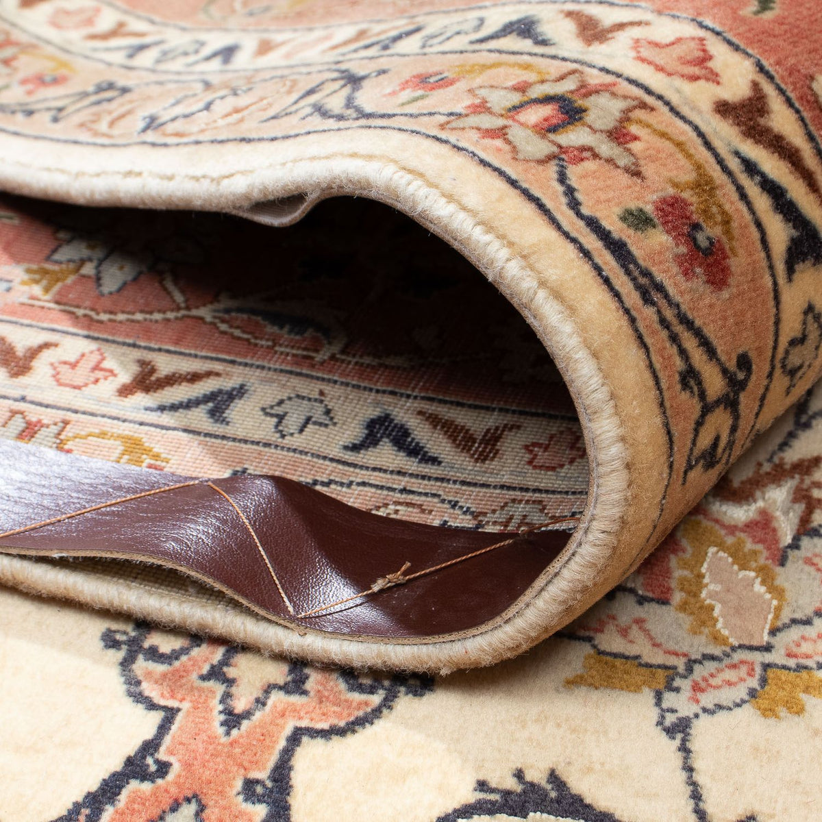 Tapis persan - Tabriz - Royal - 305 x 198 cm - marron clair