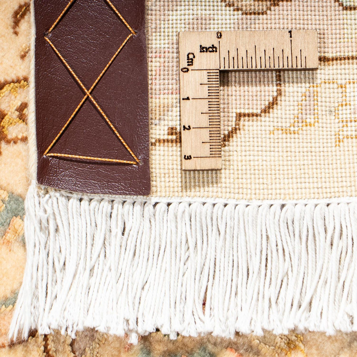 Tapis persan - Tabriz - Royal - 200 x 149 cm - marron clair