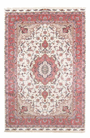 Tapis persan - Tabriz - Royal - 320 x 200 cm - beige