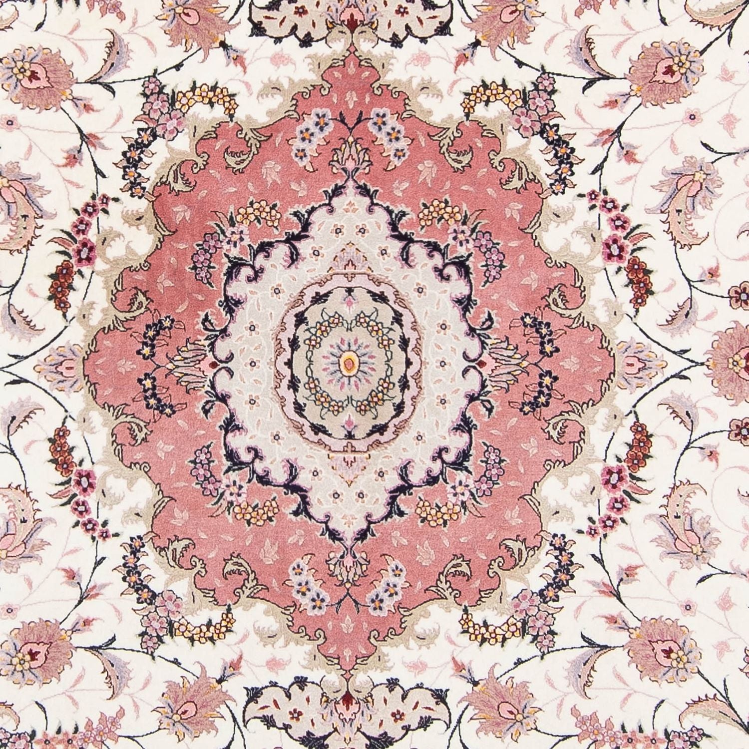 Tapis persan - Tabriz - Royal - 320 x 200 cm - beige