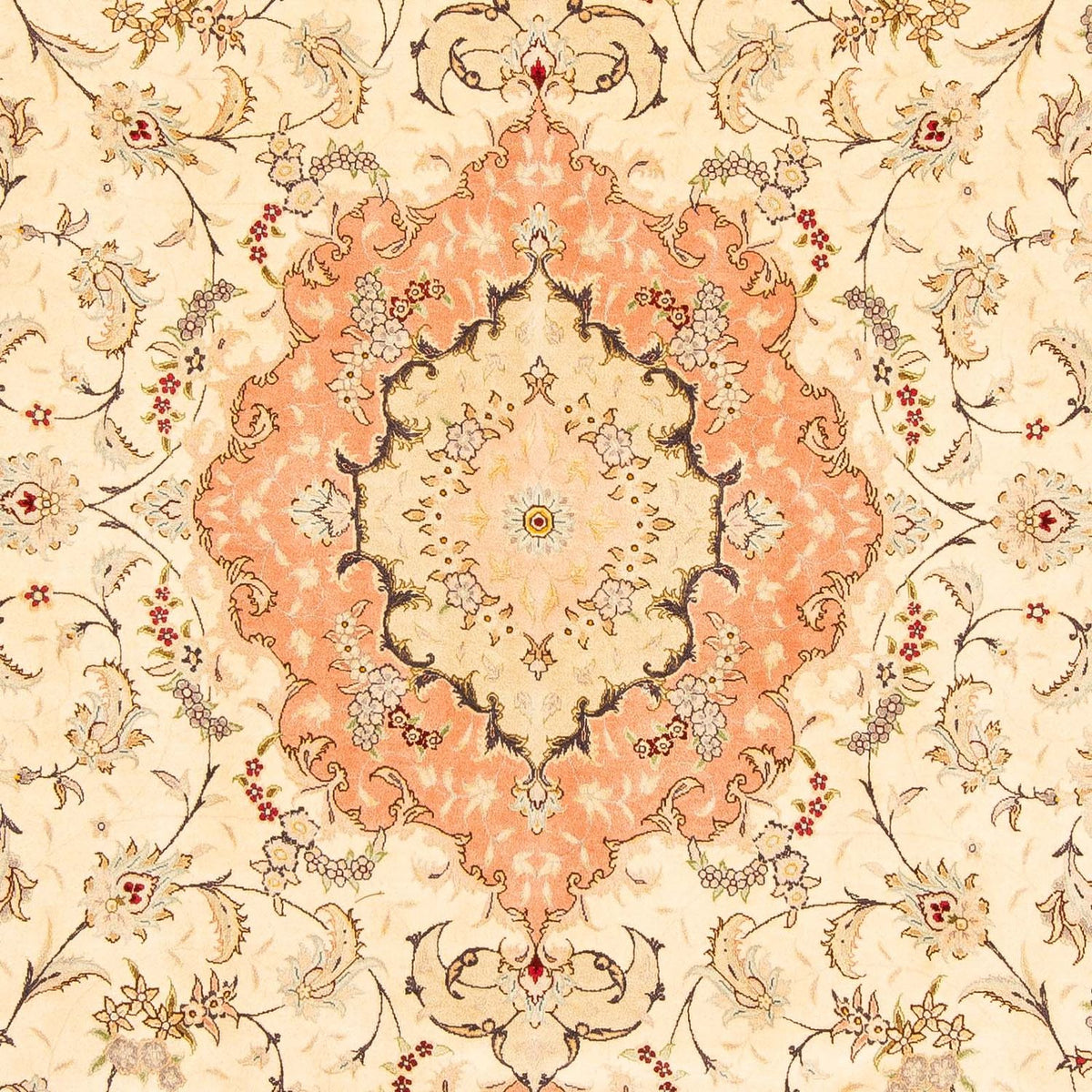 Tapis persan - Tabriz - Royal - 302 x 196 cm - beige