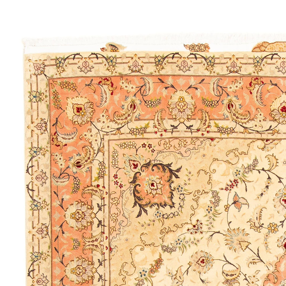 Tapis persan - Tabriz - Royal - 302 x 196 cm - beige
