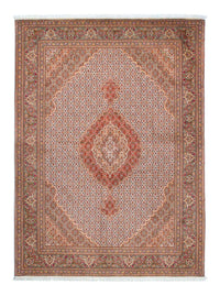 Tapis persan - Tabriz - 198 x 149 cm - marron clair