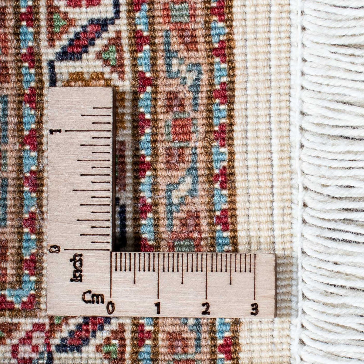 Tapis persan - Tabriz - 198 x 149 cm - marron clair