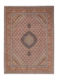 Tapis persan - Tabriz - 204 x 151 cm - marron clair