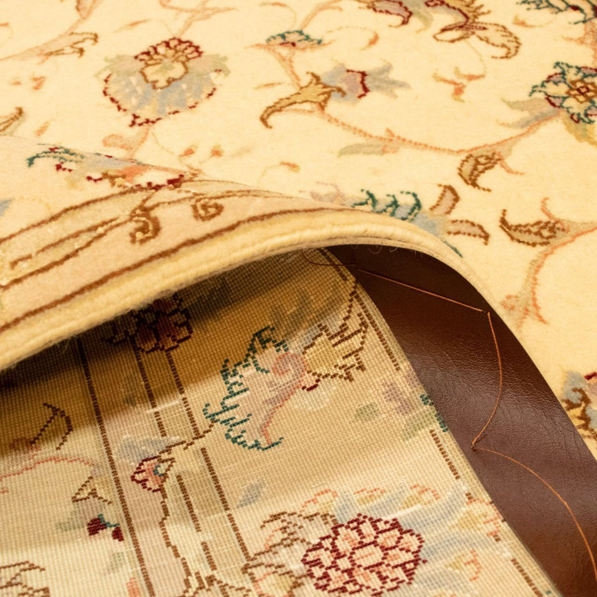 Tapis persan - Tabriz - Royal - 149 x 100 cm - beige