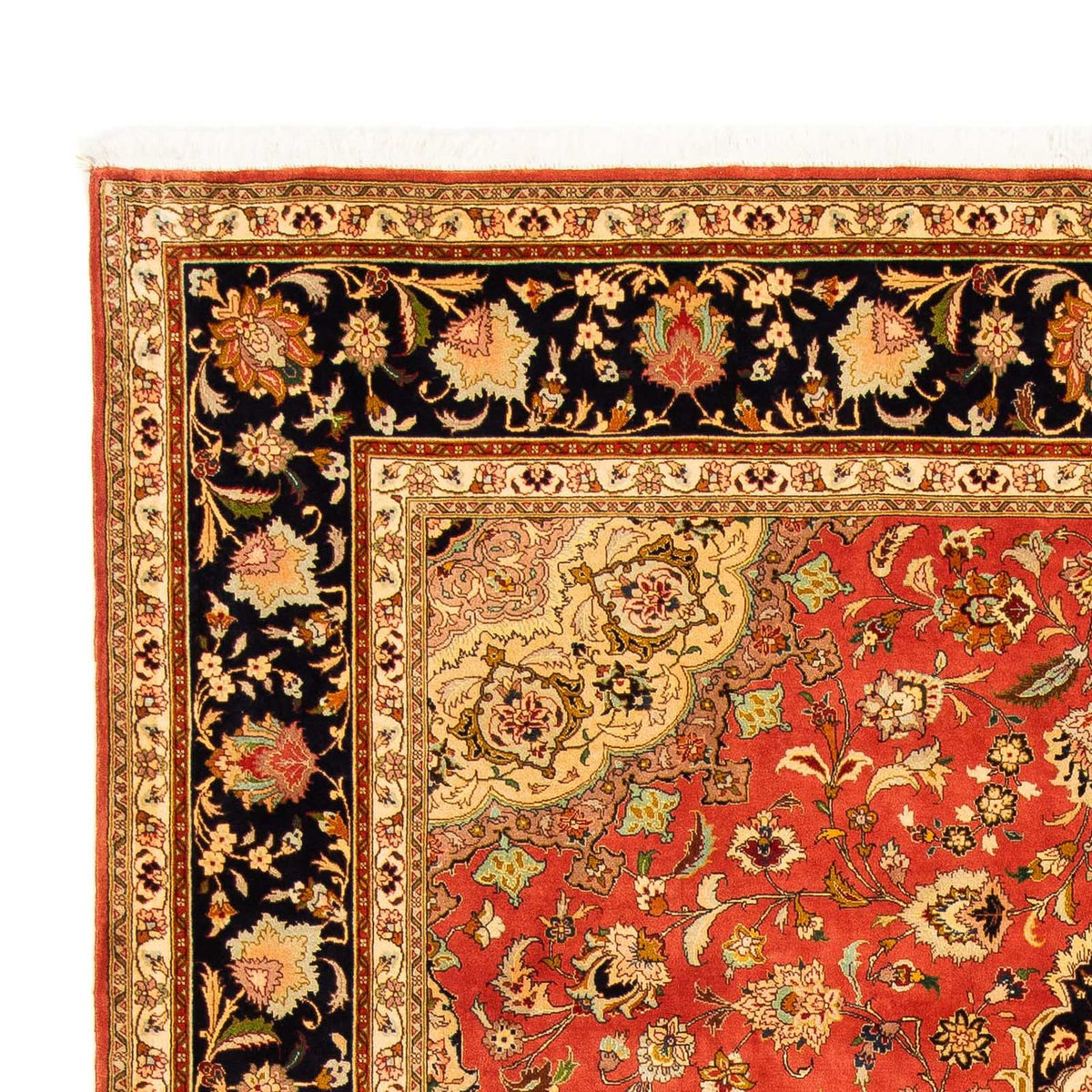 Tapis persan - Tabriz - Royal - 295 x 203 cm - rouille