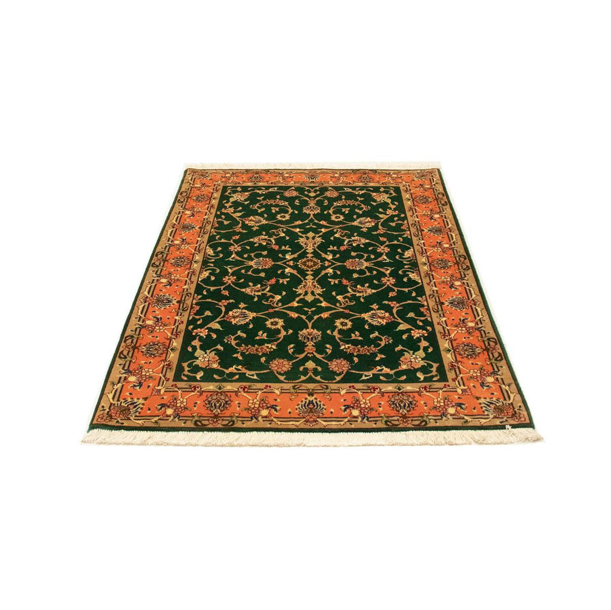 Tapis persan - Tabriz - Royal - 148 x 100 cm - vert