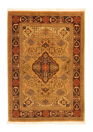 Tapis persan - Tabriz - Royal - 142 x 98 cm - or