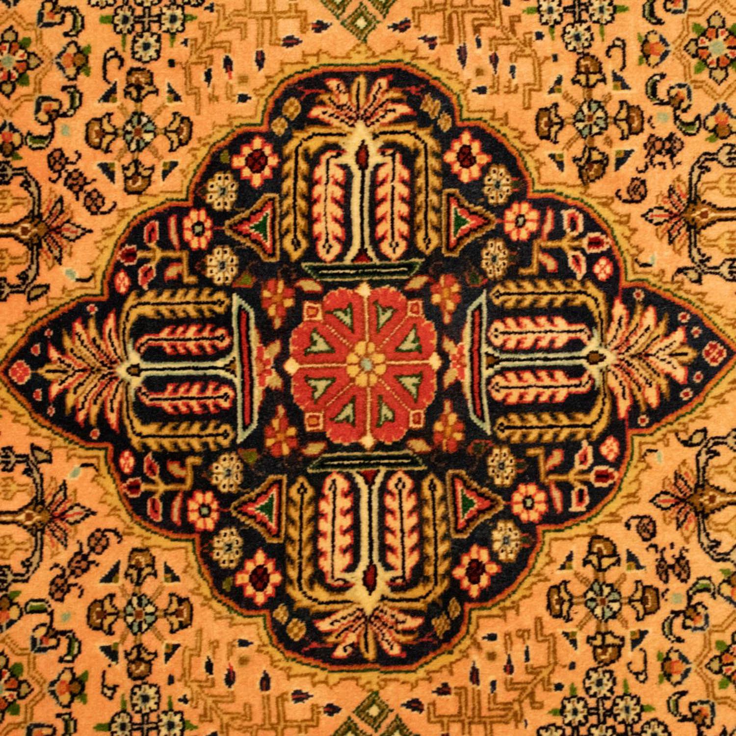 Tapis persan - Tabriz - Royal - 142 x 98 cm - or
